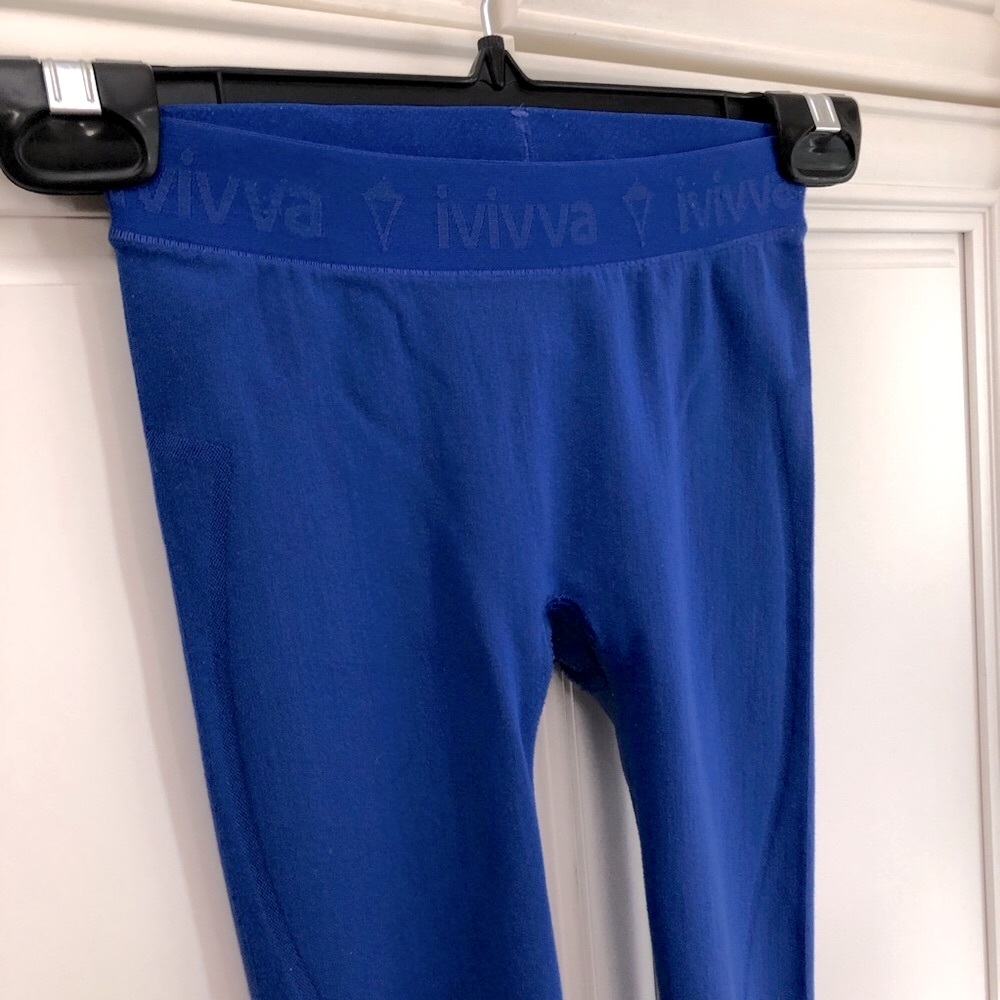 Ivivva Girls' Royal Blue Leggings